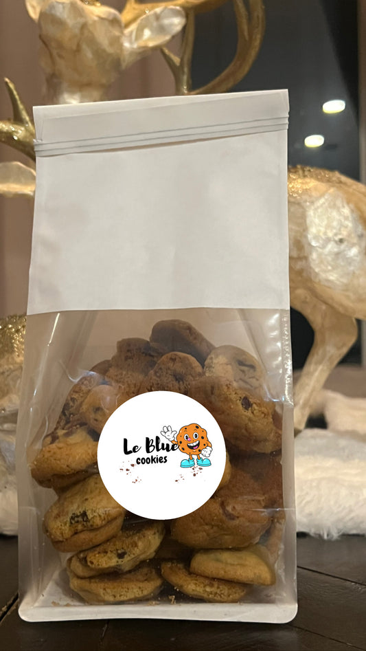 Mini galletas con chispas de chocolate