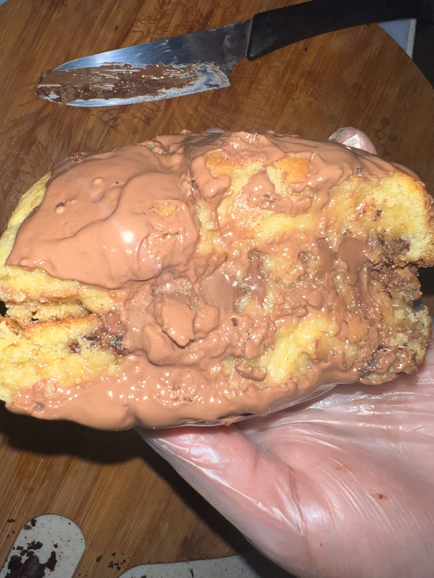 Galletas de vainilla con Nutella