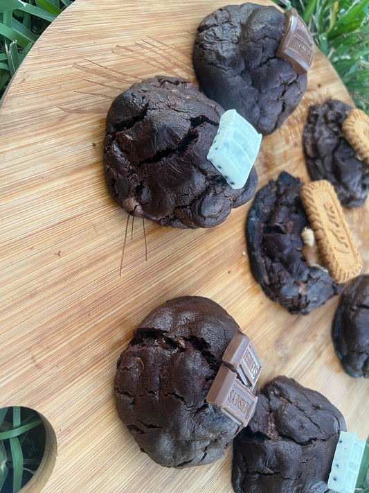 Galletas con chispas de chocolate